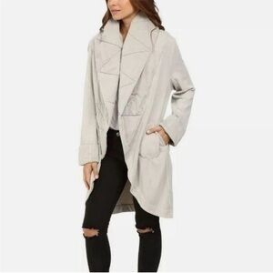 Young Fabulous & Broke Sandrine Quilted Cotton Cardigan Jacket